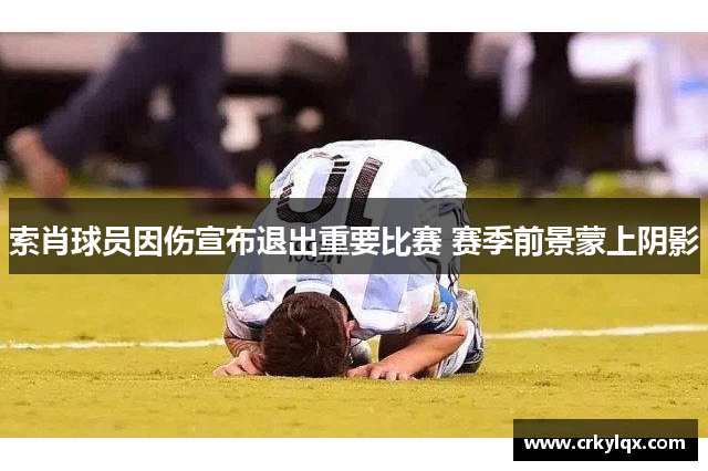索肖球员因伤宣布退出重要比赛 赛季前景蒙上阴影