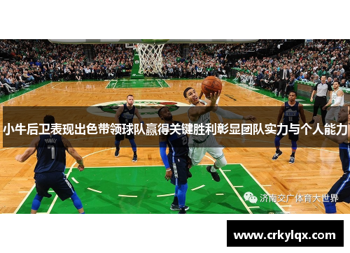 小牛后卫表现出色带领球队赢得关键胜利彰显团队实力与个人能力